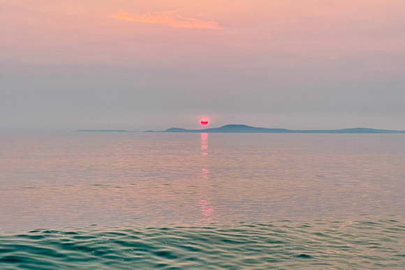Smokey Sunset, Whidbey Island, WA